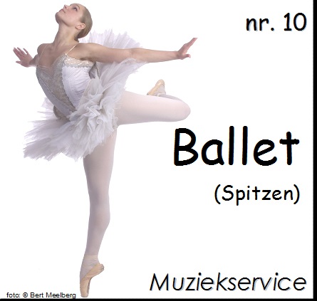 Ballettmusik für den Pointeklasse